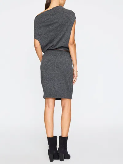 Brochu Walker The Lori Sleeveless Cashmere Mini In Gray