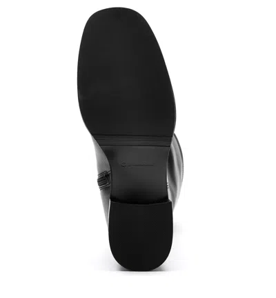 La Canadienne Jacket Leather Knee High Boots In Black