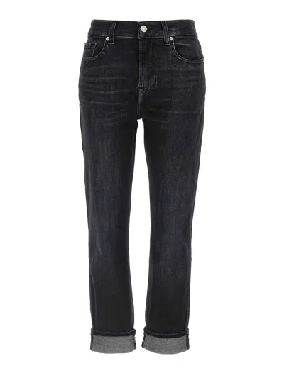 7 For All Mankind 'relaxed Skinny' Jeans In Black