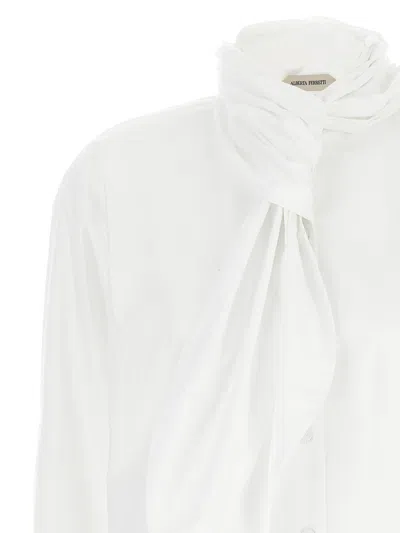 Alberta Ferretti Shirt In White