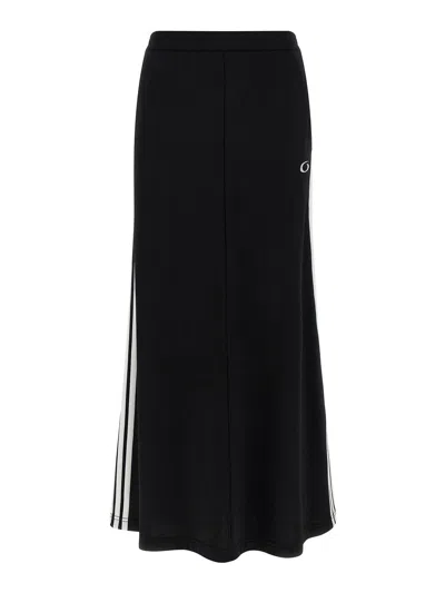 Balenciaga Cotton Blend Mini Skirt With Side Zip Pockets In White