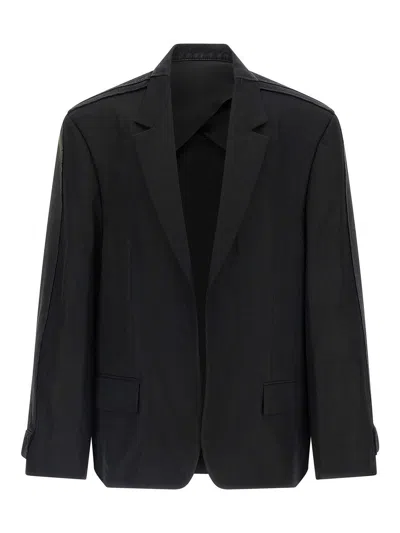 Balenciaga Standard Tailored Jacket Clothing In Black