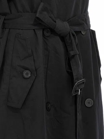 Balenciaga Stole Trench Coat Coats And Trench Coats Black