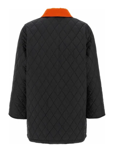 Barbour Icons Modern Liddesdale Quilted Coat In Green