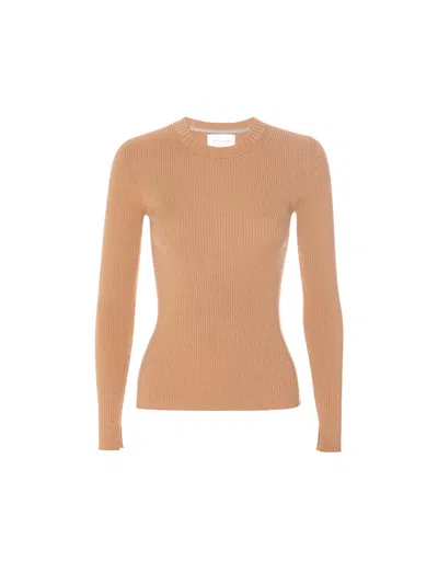 Brochu Walker The Tamsin Skinny Rib In Neutral