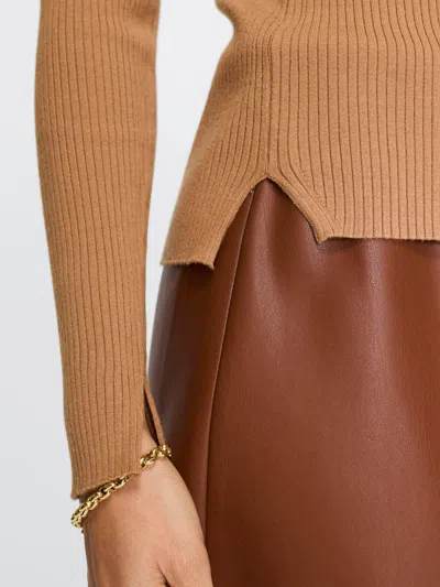 Brochu Walker The Tamsin Skinny Rib In Neutral