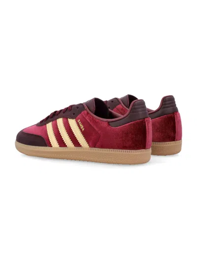 Adidas Originals Samba Og Sneakers In Burgundy