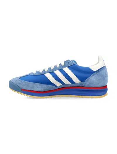 Adidas Originals Sl 72 Rs Sneakers In Blue Suede And Fabric In Blue