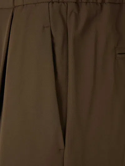 Herno Bermuda Shorts In Brown