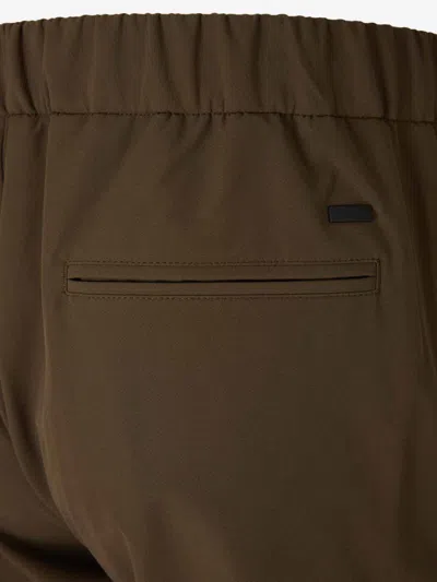 Herno Bermuda Shorts In Brown