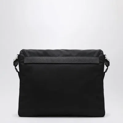 Prada Black Crossbody Bag In Re-nylon In Black