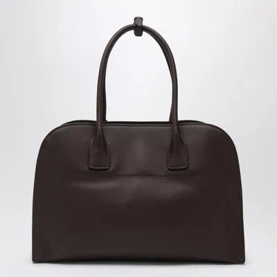Prada Borsa Shopping Media In Pelle Melanzana  Donna In Black