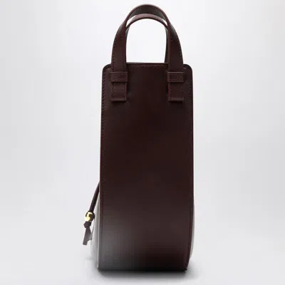 Loewe Small Hammock Leather Crossbody Bag In Burgundy
