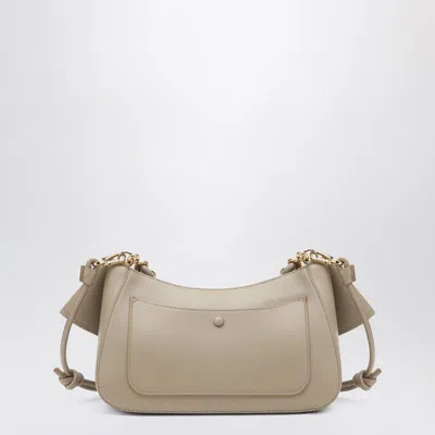 Loewe Women Ola Medium Leather Shoulder Bag In Orange