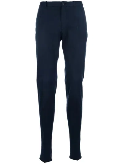 Incotex Button-fastening Trousers In Blue
