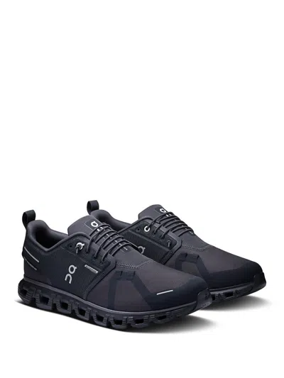 On Running Cloud 6 Waterproof Sneakers Shoes In Black