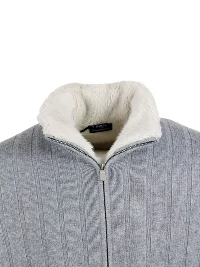 Barba Napoli Barba Jackets In Gray