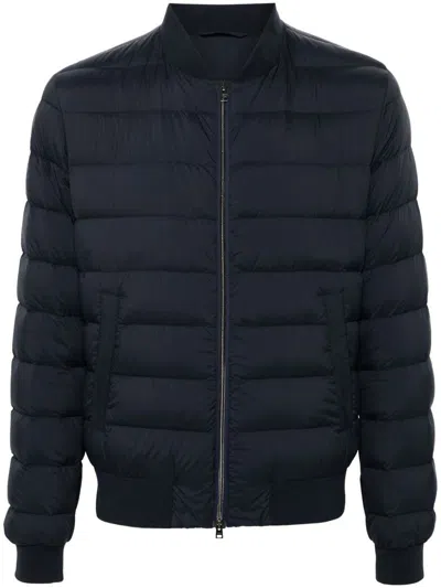 Herno Midnight Blue Goose Down Padded Jacket In Blue