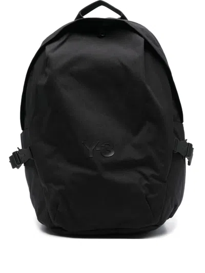 Y-3 Stapl Backp Nylon Backpack In Black