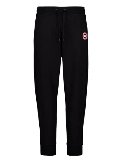 Canada Goose Joggers Elastic Waistband Side Pockets In Black