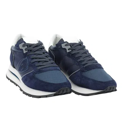 Philippe Model Tropez Haute Sneakers In Blue