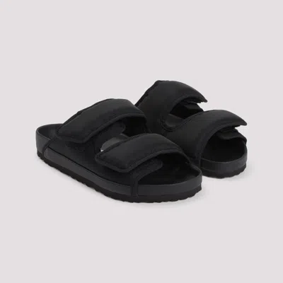 Birkenstock Cosny Double-strap Nylon Sandals In Black