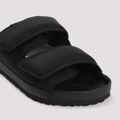Birkenstock Cosny Double-strap Nylon Sandals In Black