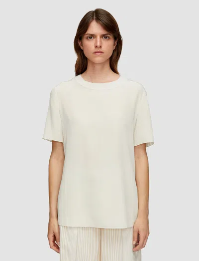 Joseph Rubin Crepe De Soie Silk Blouse In Multi