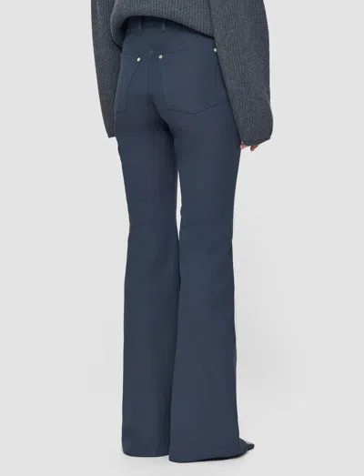 Joseph Bond Gabardine Stretch Trousers In Gray