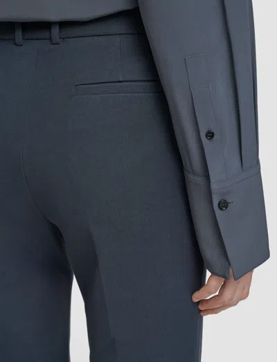 Joseph Tafira Gabardine Stretch Trousers In Blue