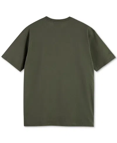 Scotch & Soda Men's Relaxed Fit Short Sleeve Logo Graphic Crewneck T-shirt In Green