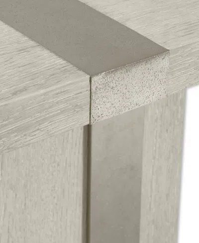 Bernhardt Tempo Rectangular Table In Gray