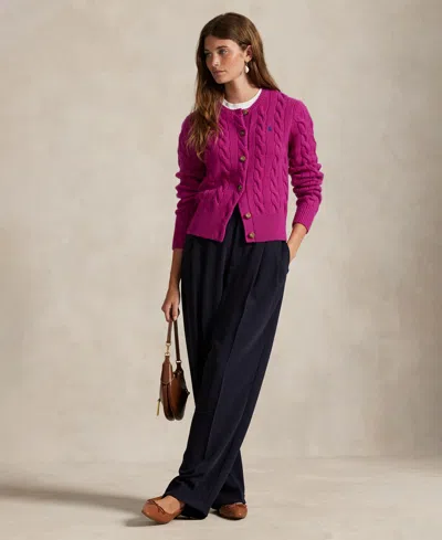 Polo Ralph Lauren Cardigan In Pink
