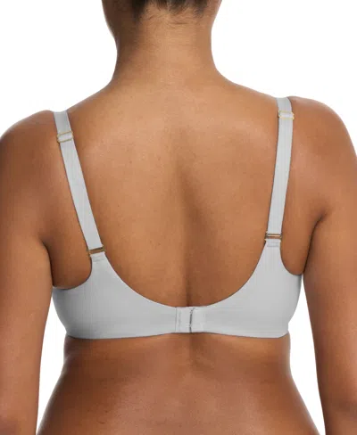 Natori Comfort Evolution Full Fit Memory Foam Convertible Bra In Gray