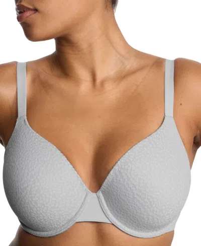 Natori Comfort Evolution Full Fit Memory Foam Convertible Bra In Gray