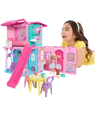 Barbie Chelsea Pop-up Doll House With Doll And 15 Plus Accessories In Multi