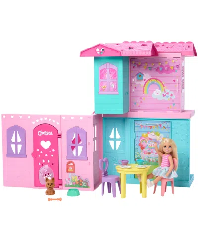 Barbie Chelsea Pop-up Doll House With Doll And 15 Plus Accessories In Multi