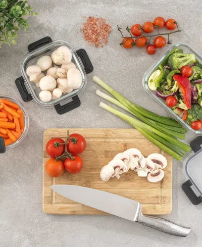 Joyjolt 24-piece Fluted Food Storage Container Set With Lids