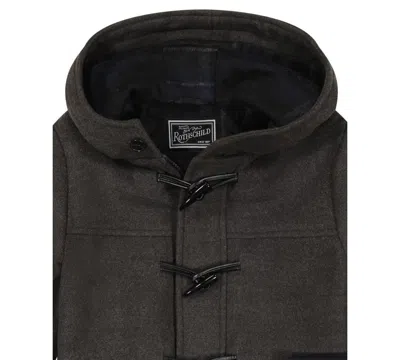 S Rothschild & Co Big Boy 2-piece Toggle Dress Coat And Scarf Set In Brown