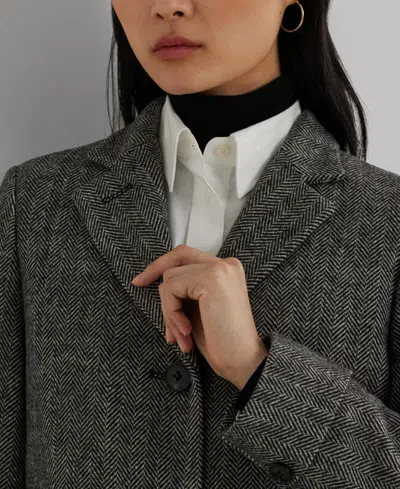 Ralph Lauren Women's Single-breasted Walker Coat In Multi