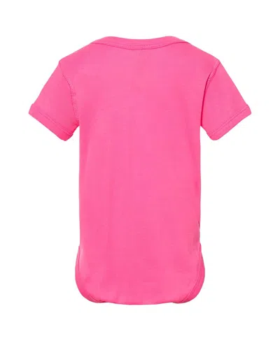 Hendrick Motorsports Team Collection Girls Baby Boys And Girls Pink Chase Elliott Car Bodysuit In Pink