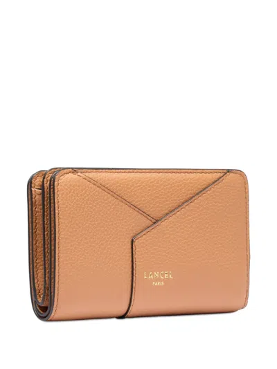 Lancel Enveloppe Rectangular Wallet In Brown