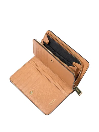 Lancel Enveloppe Rectangular Wallet In Brown