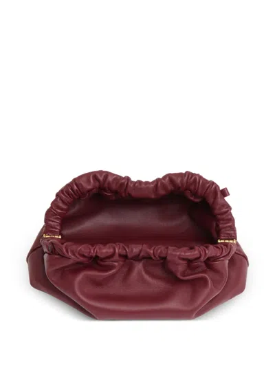 Mansur Gavriel Oversized Cloud Clutch In Pomegranate