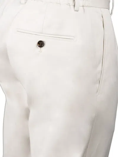 Moorer Drawstring Straight-leg Trousers In Neutral