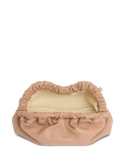 Mansur Gavriel Mini Cloud Clutch Bag In Pink