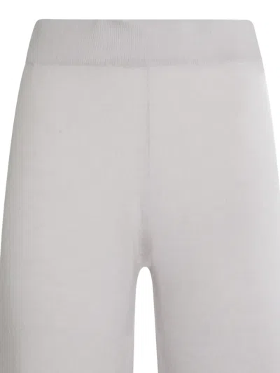 Allude Trousers Blacks And Greys In Neutral