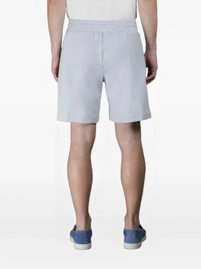 Moorer Drawstring Track Shorts In Blue