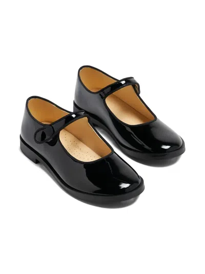 漆皮芭蕾平底鞋