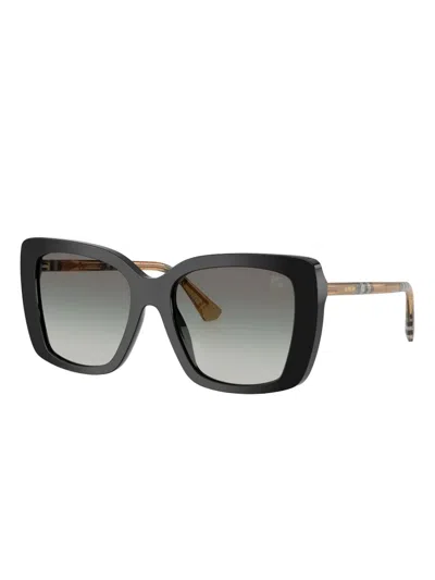 Burberry Woman Sunglasses Be4456f In Black